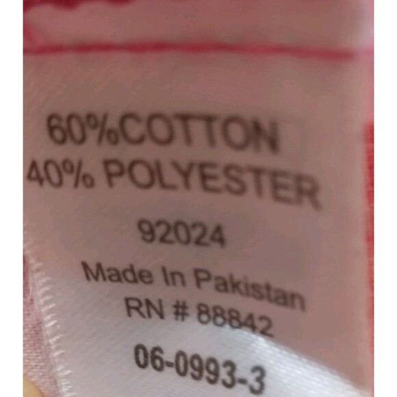 Dreams & Co Pink White Gingham Square Neck Mumu Lounger House Dress Size 1X - Picture 7 of 12